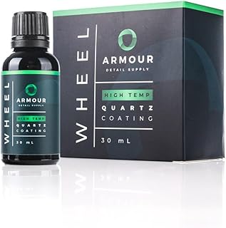 Armour Detail Supply - Wheel Coating - High-Temperature-Resistant Quartz Coating for All Wheel Types & Finishes - Easy Application; 1-Year Protection - 30 ml