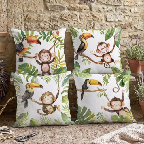 Housse de coussin extérieur imperméable pour protéger et décorer le patio - 5