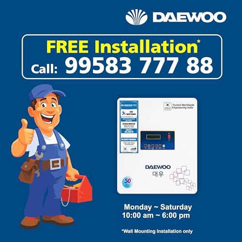 Image of DAEWOO Lithium Hybrid Inverter with Inbuilt Battery for Home, Offices & Shops | Upto 10 to 12 Years Life Integrated | Wall Mount | Warranty 3 Years on Inverter & 5 Years on Battery - 1.24kVA