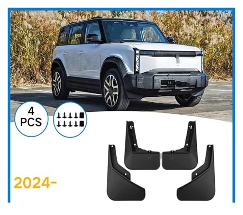 Guardabarros y salpicaderas para coche Chery Jaecoo 6 2024 e iCar 03, kit de 4 piezas 6
