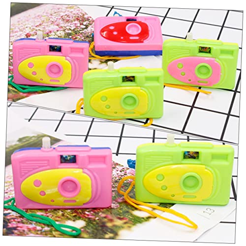 Toyvian 10 Pçs Miniaturas De Brinquedo De Câmera De Projeção Mini Câmera Suprimentos De Estofamento