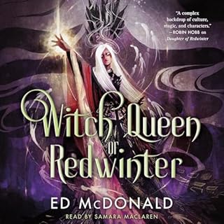 Witch Queen of Redwinter Audiolibro Por Ed McDonald arte de portada