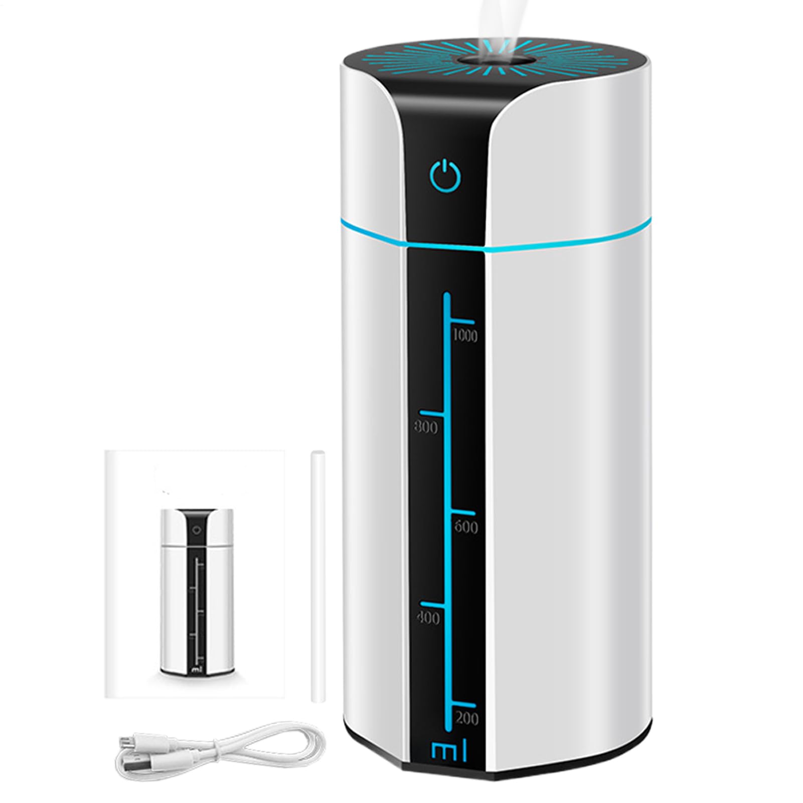 Humidificateurs pour chambre à coucher et diffuseur d'aromathérapie pour des nuits sereines USB