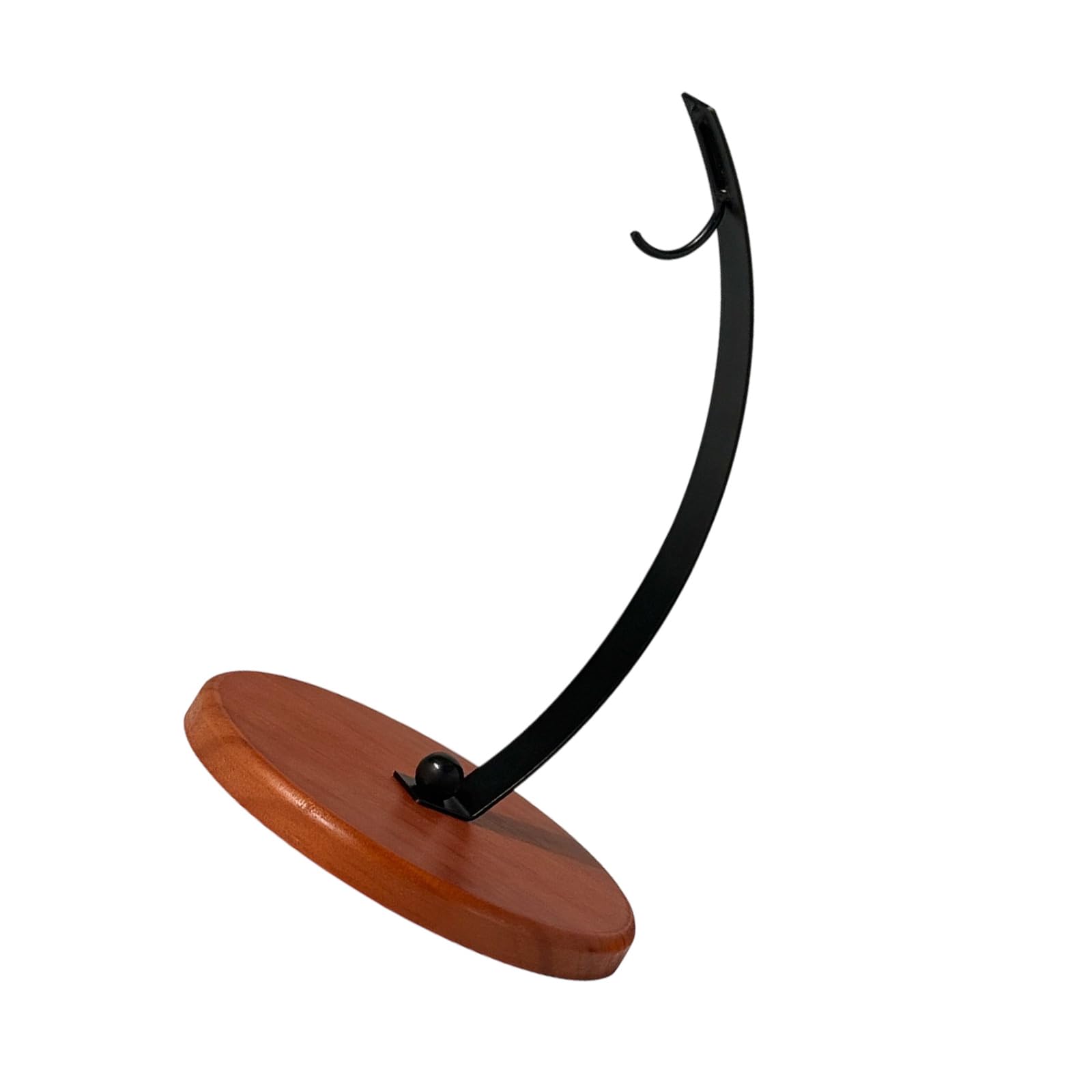 WGBOSMG Multipurpose Wood Wall Hook for Fruits Keys and Bags Featuring Sturdy Single Tiers Structure Modern Banana Stand