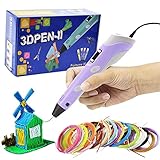🌈【Regalo DIY único para niños y adultos】 La pluma de impresión de garabatos en 3D es una opción interesante dada la popularidad del arte en 3D y el potencial de aprendizaje y juego. El bolígrafo 3D puede ser un juego familiar, los padres juegan con los niños para promover la comunicación y el compañerismo. Los bolígrafos de impresión 3D son el mejor regalo para Navidad, cumpleaños, días festivos. Nuestro bolígrafo 3D también puede usar el banco de energía de 5V / 2A.