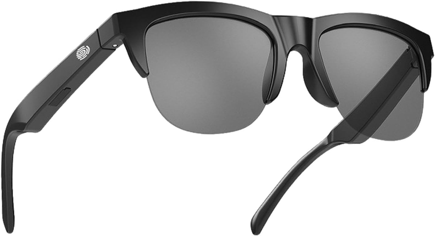 Smart Bluetooth Glasses, Built in Mic & Speakers, Smart Wireless Headphone Sunglasses for Men and Women, Athletic Outdoor UV Protection and Voice Control (1)-image-15
