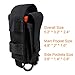 Depring Tool Holster Sheath Universal Multi Pockets Tool Organizer Heavy Duty Construction MOLLE Pouch (Black)