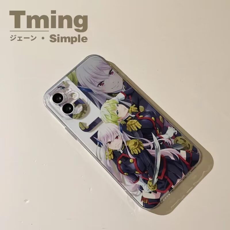 Amazon.co.jp: 魔都精兵のスレイブ 羽前京香 出雲天花 携帯電話ケース