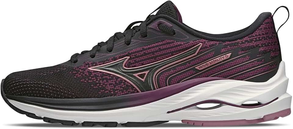 Tênis Mizuno Unissex Wave Vitality 5 Corrida Chumbo 101057057-924