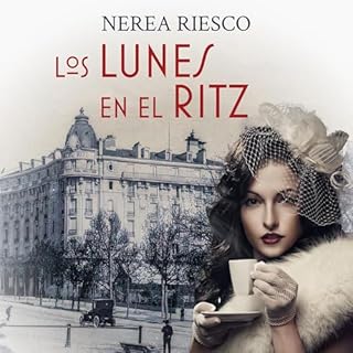 Diseño de la portada del título Los lunes en el Ritz