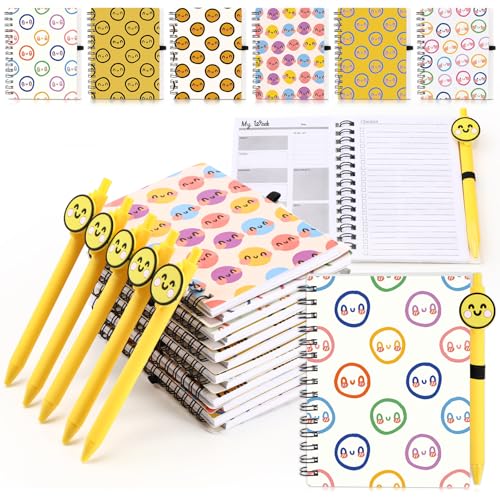 48 cuadernos de afirmaciones con bolígrafos para motivación escolar