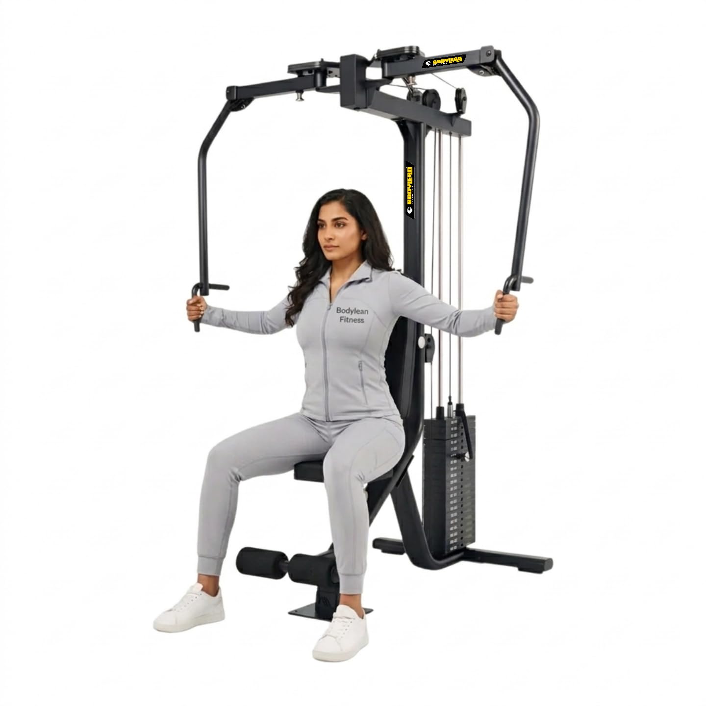Bodylean Fitness PEC Dec & Rear Delt Machine – 2-in-1 Chest Fly