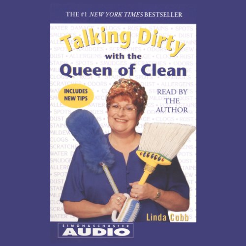 Diseño de la portada del título Talking Dirty With the Queen of Clean