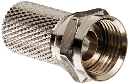 Connecteur F à visser pour câble coaxial RG6 standard shield