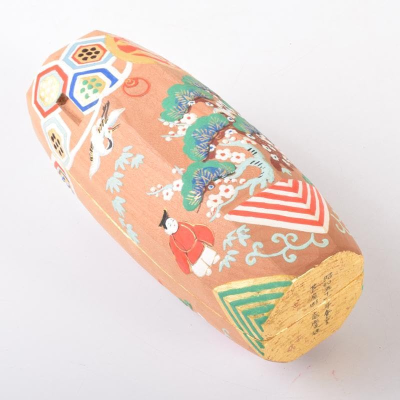 茶道具　原田竜慶作　色絵金彩　ぶりぶり香合　共箱　V　7107 Amazon.co.jp: 茶道具 原田竜慶作 色絵金彩 ぶりぶり香合 共箱 V