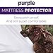 Purple Mattress Protector - Queen Size, 13
