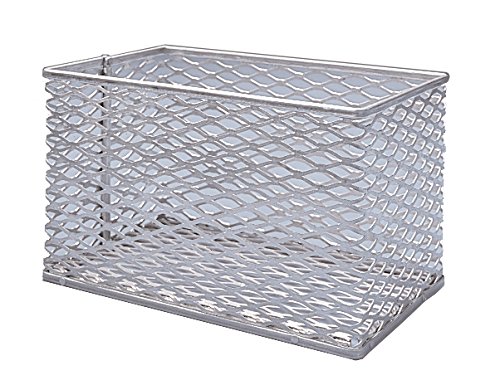 Black Machine A301/F Aluminum Test Tube Basket, Rectangle, 10" Length x 6" Width x 6" Height