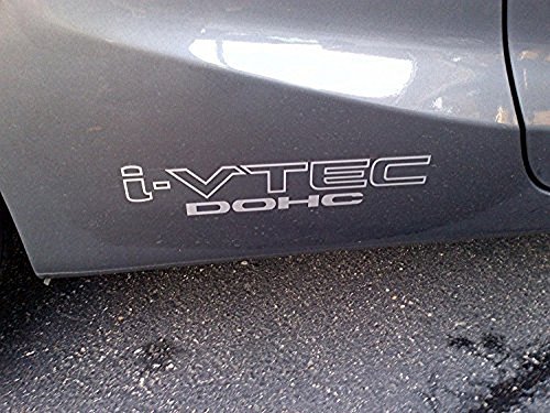 i-vtec DOHC Decal (White)