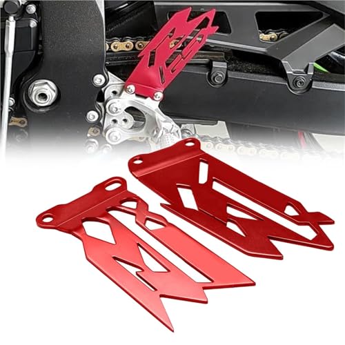 Plaques protection talon anti-usure pour repose-pieds Suzuki GSX-R 600