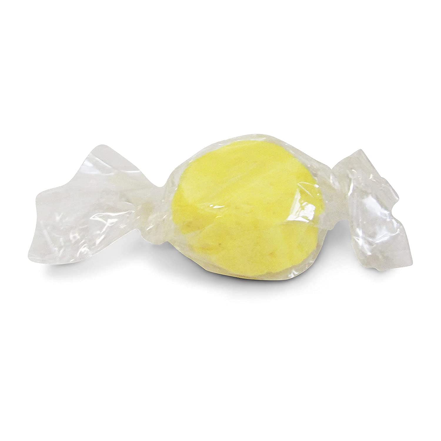 Gourmet Yellow Mango Soft Taffy Candy Chews by It's Delish, 2 lbs Bulk Bag – Individually Wrapped Yellow Taffies Chewy Mango Flavored Fruit Chews – USA Made & Certified Kosher