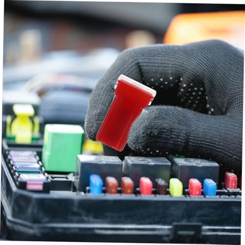 Kit surtido de fusibles automotrices 12 piezas Volt para rango de fusibles de carros y camiones miniatura 5