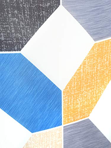 Image of Cortina Dining Chair Slipcovers | Protection Chair Covers | Geometric Print, Removable, Washable | Universal Fit Super Soft Stretchy Polyester Spandex | Hotel, Marriage, Wedding | Pack of 6, Multi 8