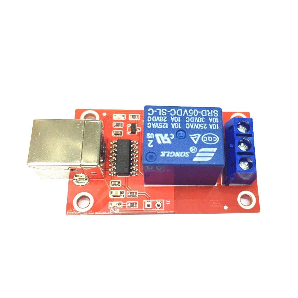 CALANDIS Dc 5V 1 Channel USB Relay Module Programmable Computer Pc Smart Control-picture-13
