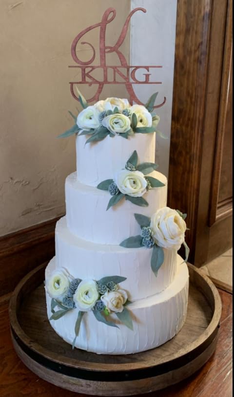 Miniatura 6 de Juego de maniquíes redondos de espuma de 5 niveles de 20 pulgadas de alto, juego de simulación de pastel falso, blanco, 4, 6, 8, 10, 12 pulgadas,