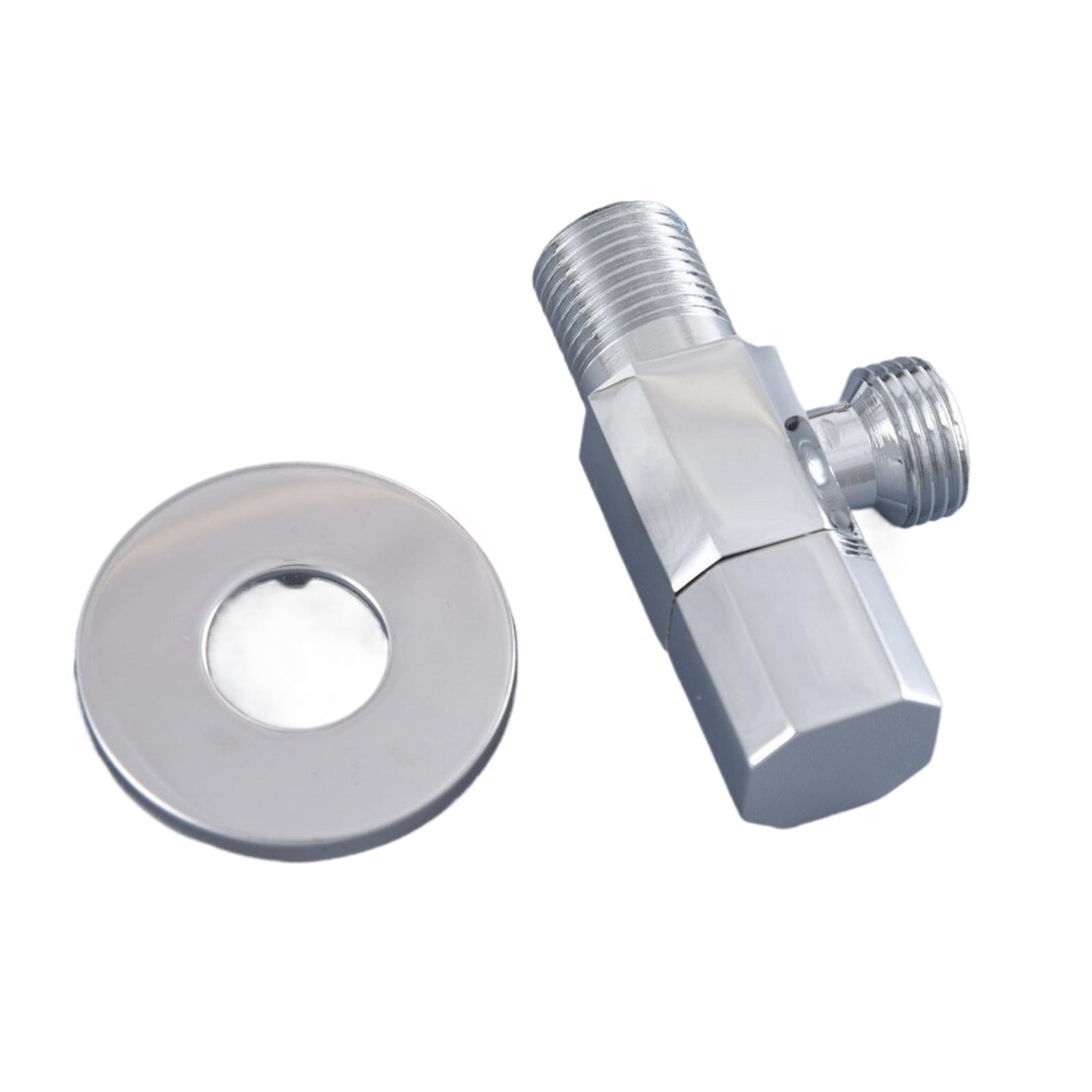 Bvhisehp Chrome 3 Antique Brass Angle Valve Universal Water Stop Valve Replacement Part For Toilet Faucet