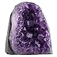 dssmboom Natürlicher Amethyst Kristall Cluster Probe für Meditation Chakra Balancing, Unregelmäßige Grobe Stein Geode Quarz Heimdekoration für Reichtum & Glück, 1000-1200 G