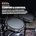 Roland PD-10P V-Pad | 10-inch Premium V-Pad | Next-Generation Feel & Enhanced Playability | Triple Piezo Sensor | Hard Rubber Rim & Revised Hoop Design | Compatible with a Wide Range of Roland V-Drums