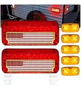 2-Pack 7 Round White LED Reverse Lights For School Bus Or Transit Vehicle 7 thumbnail image