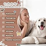 Xialvyu Geschenk für Hundemütter - Geschenkset mit personalisiertem Thermobecher & Baseballkappe Hundemama Geschenk für Frauen, Hundeliebhaber Geburtstagsgeschenk