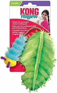 KONG Company 38745926: Flingaroo Caterpillar Catnip Toy