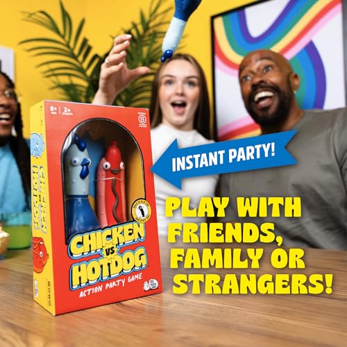 Big Potato Chicken vs Hotdog: The Ultimate Chaotic Party Game | Flipping-Fun Game for Families | Great Yard and Outdoor Game | Bonus Content Included - Image 5