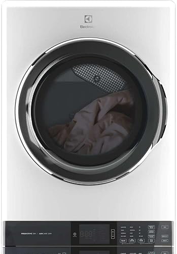 Miniatura 5 de Electrolux Lavadora apilada de 4.5 pies cúbicos y torre de lavandería eléctrica de 8.0 pies cúbicos en color blanco con premezcla SmartBoost, Energy