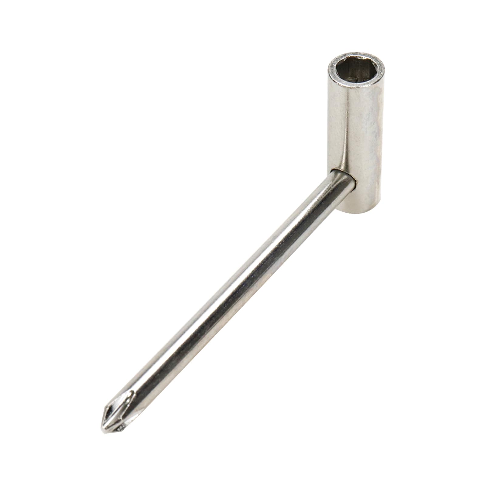 Guitar Truss Rod Adjusting Wrench Inner Dia 0.28" Guitar Neck Adjustment Tools Hex Box Wrench, Length 3.05"