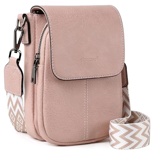 Image of TANTOMI Small Crossbody Bags for Women Trendy, Cell Phone Purses Wallet with 4 Card Slots, Small Purses with Adjustable Strap