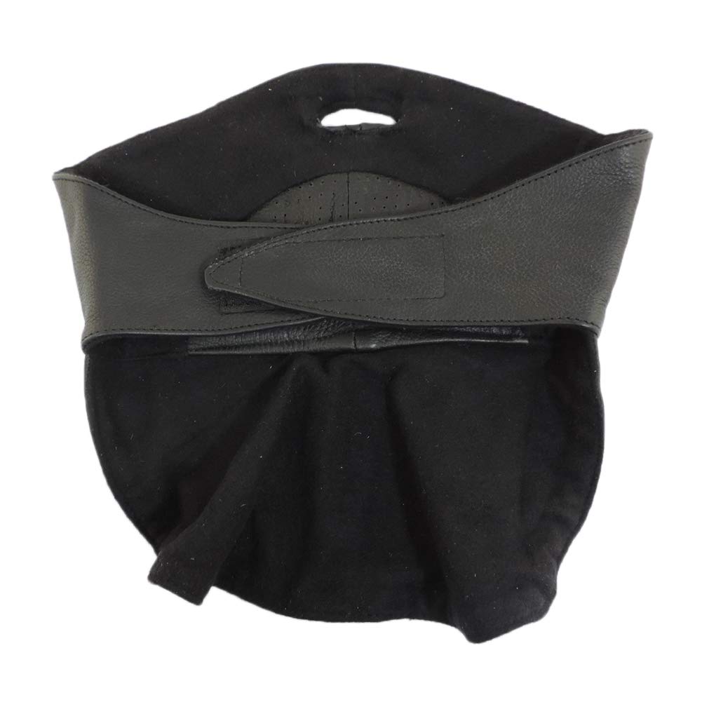 Motorcycle Biker Soft Leather Full Face Mask Bandana