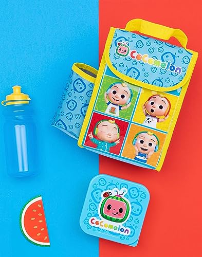 CoComelon Lunch Box 3 Piece Set for Kids, Blue - Image 2