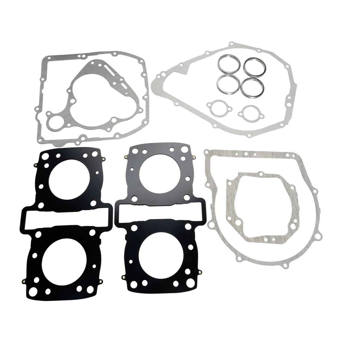 Juego completo de juntas Adecuado para cilindro, generador, embrague y tapa de embrague de motocicleta, Adecuado para V-Max 1200, VMX1200 (85-07), XVZ1200 (83-85)(Full kits)