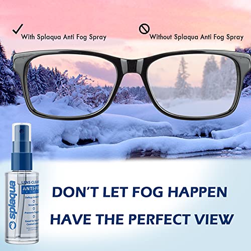 Splaqua Anti Fog Spray Eyeglass Lens Cleaner, Long Lasting Defogger For Glasses thumb #5