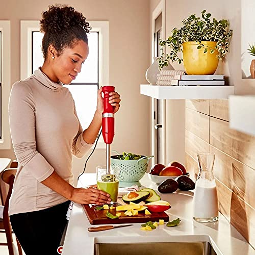 KitchenAid Mixer de Mão com Velocidade Variável Empire Red 110V