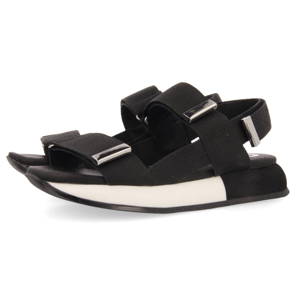 GIOSEPPO Womens Sardinia Low-Top Sneakers, Black, 4 UK