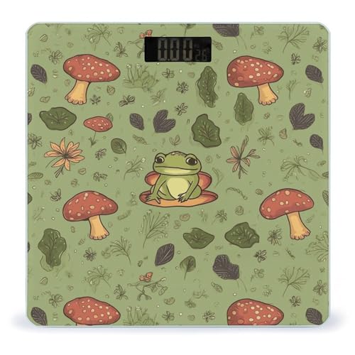 Báscula Digital de Baño Frogs and Mushrooms 26x26 cm miniatura 1