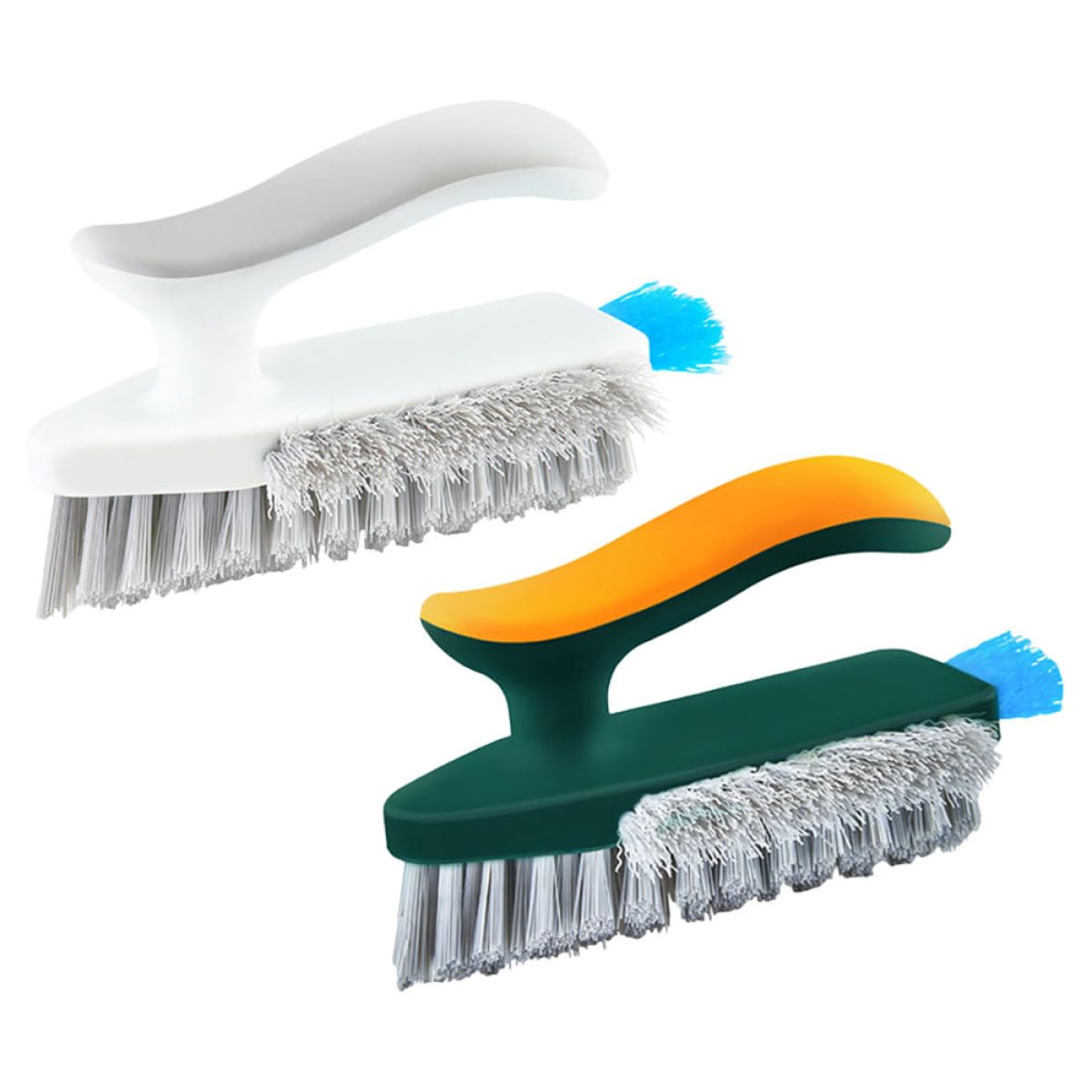 Alipis 8piezas Cepillo De Limpieza De Juntas y Esquinas Mango Ergonómico De Cepillo para Baño Dureza Alta para Azulejos y Grietas Duchas y Lavabos