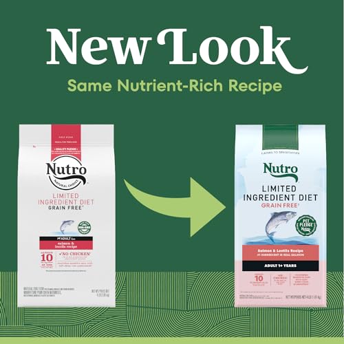 Nutro 10157597 Limited Ingredient Diet Dry Dog Food, Salmon & Lentils Recipe thumb #2