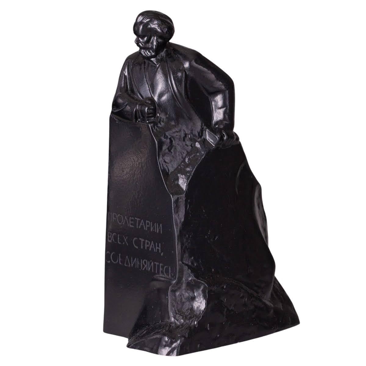 danila-souvenirs Busto/Estatua de Piedra del filósofo socialista alemán Karl Marx 14,5 cm