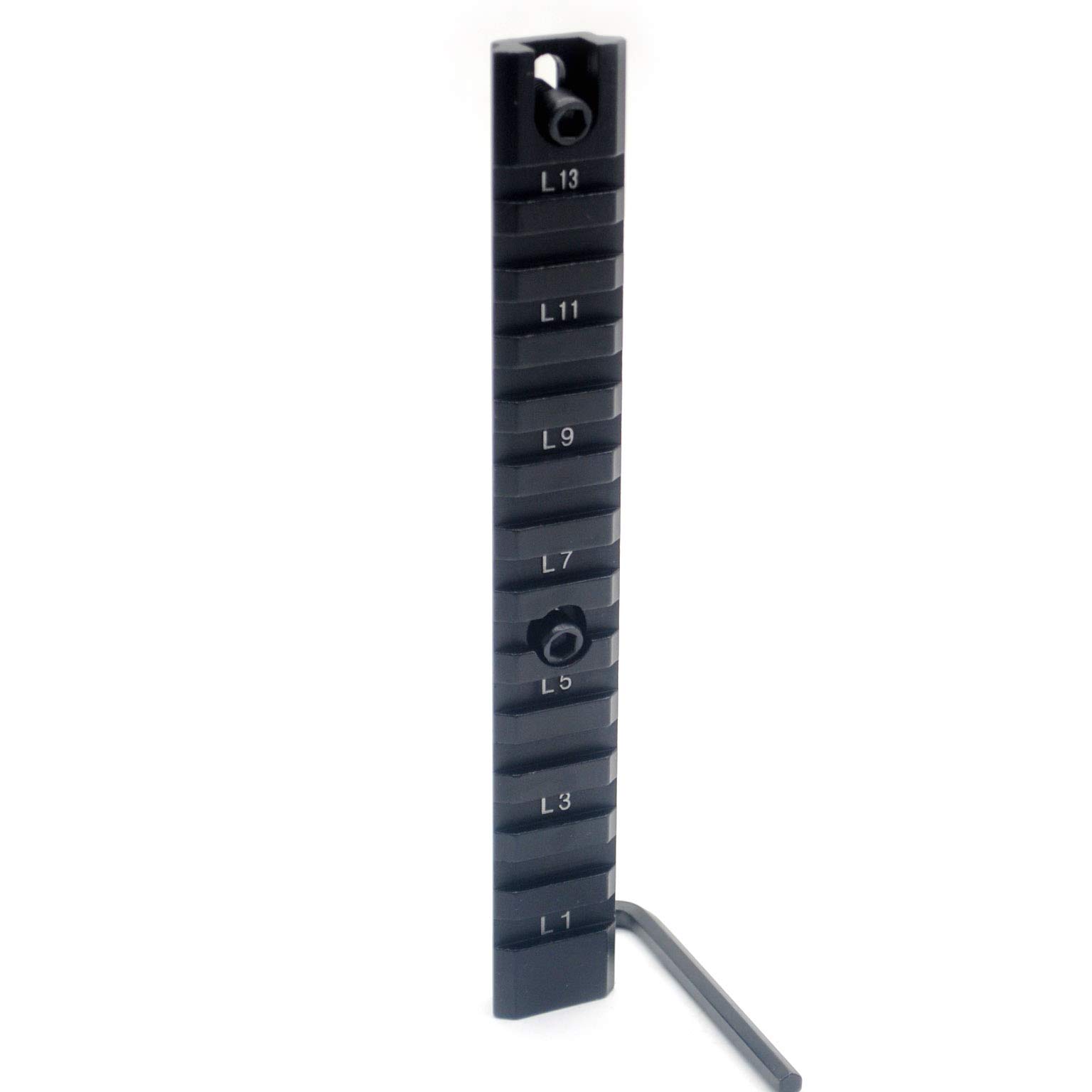 Trirock Picatinny Standard 13 Slots RIS 21mm Base Mount 6.06" Long Rail Set for G36 G36C System