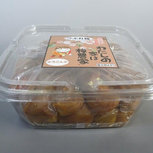 Amazon ぷらむ工房 わたしの家は梅農家 つぶれ梅 よろこんぶ 640g わたしの家は梅農家 梅干し 通販